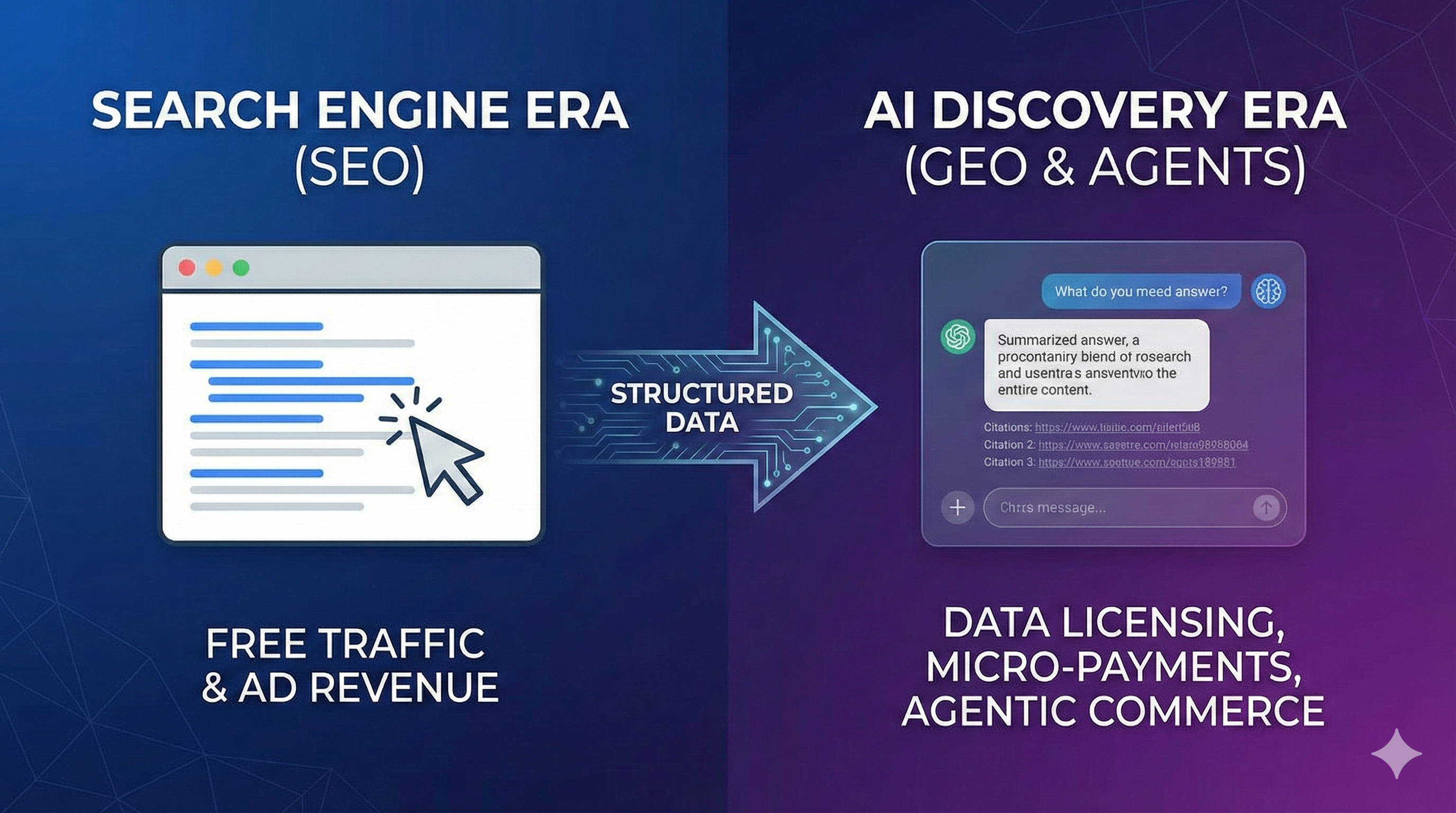 Search Engine Era vs AI Discovery ERA